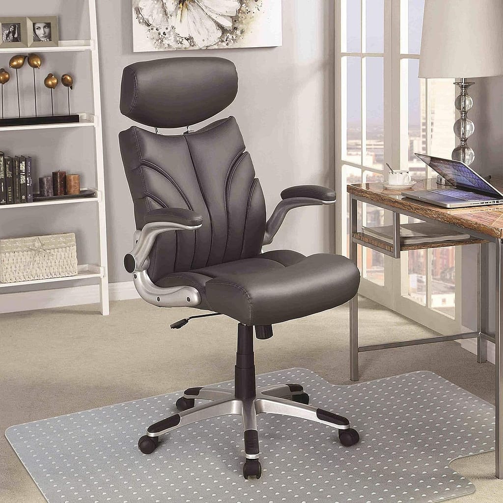 Clear Desk Chair