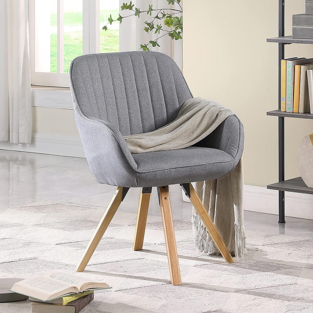 Mid Century Modern Desk Chair for Living Room