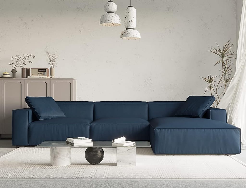 Modern L-Shaped Couch