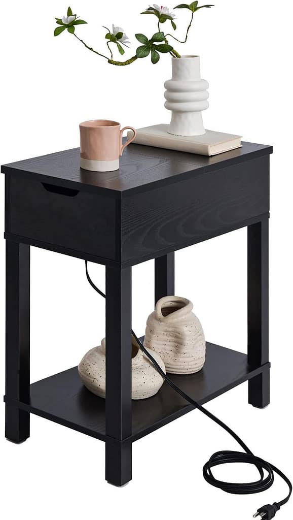 Table With Storage Shelf