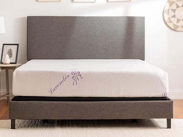 Tulo by Mattress Firm | 10 INCH Memory Foam Lavender Mattress | Pain-REDUCING Pressure Relief | Full Size