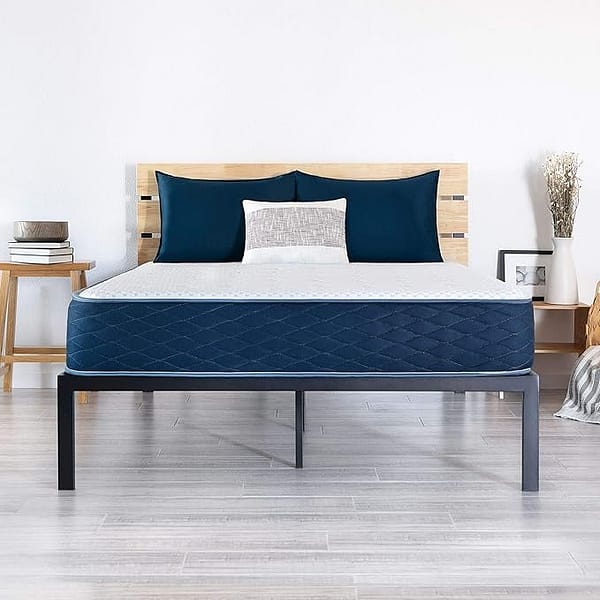 DREAMFOAM Arctic Dreams 10" Hybrid Cooling Gel Mattress with Quick Response Gel Infused Memory Foam, Queen
