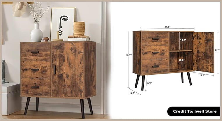 Entryway Cabinet With Drawers (reviews)