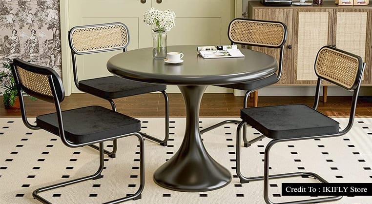 rattan dining chairs set of 4