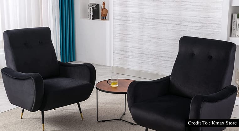 white accent chairs set of 2