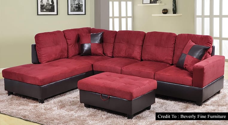 Microfiber Sofa Set