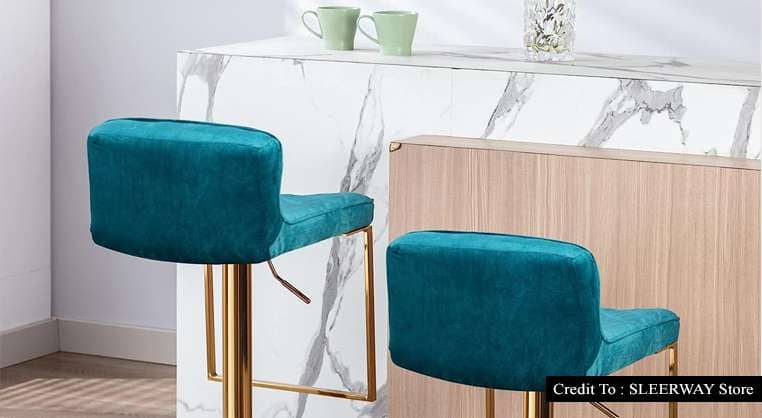 Teal Bar Stool