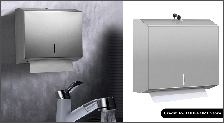 Under Counter Paper Towel Holder