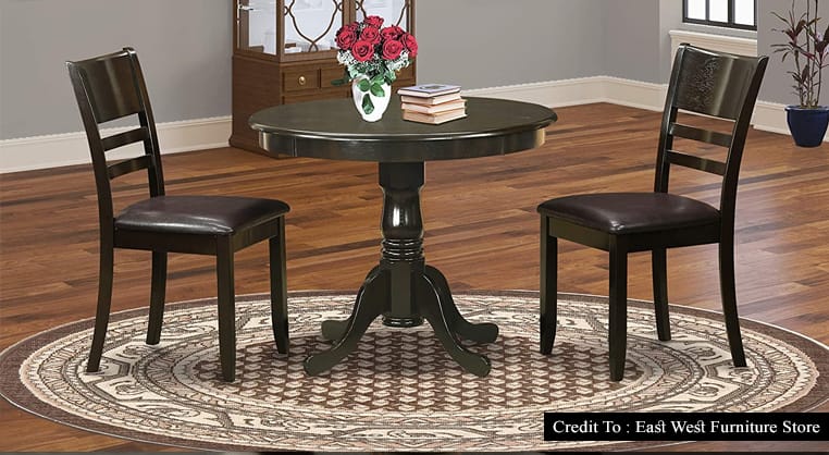 round dining table for 2
