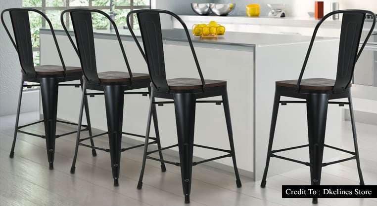 Modern bar stools set of 4