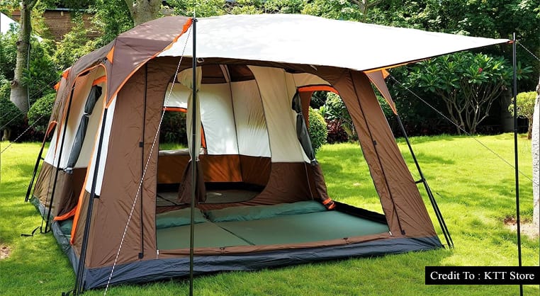 tent with rooms