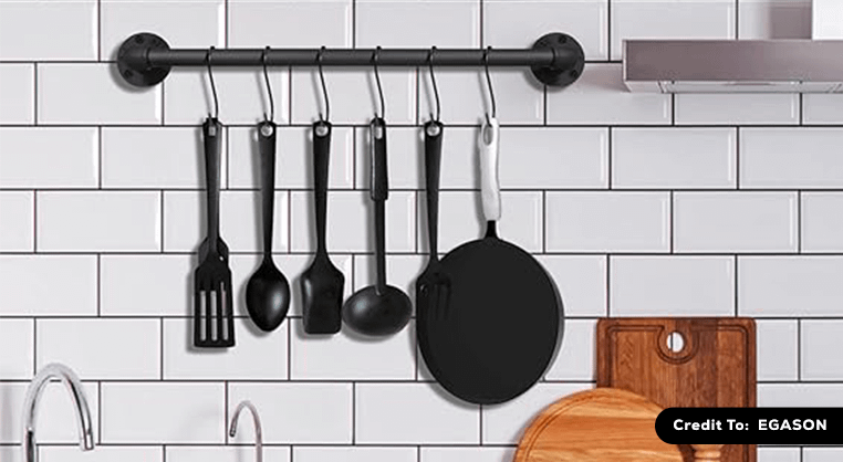 Pots And Pans Hanging Rack