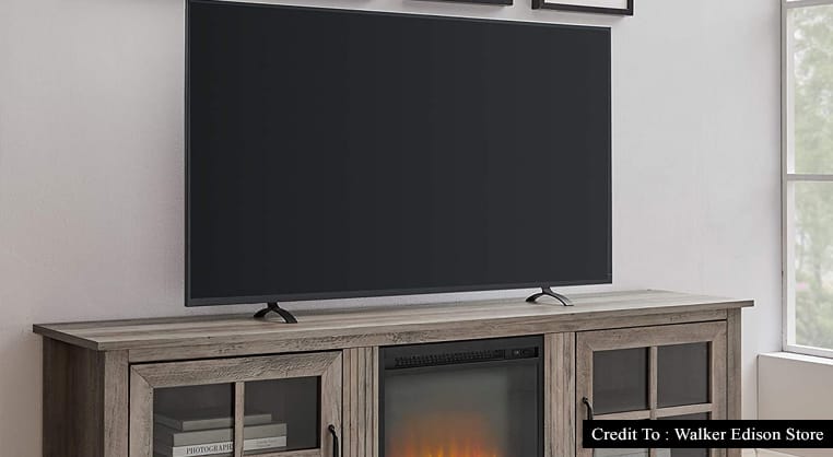 80 Inch Tv Stand With Fireplace