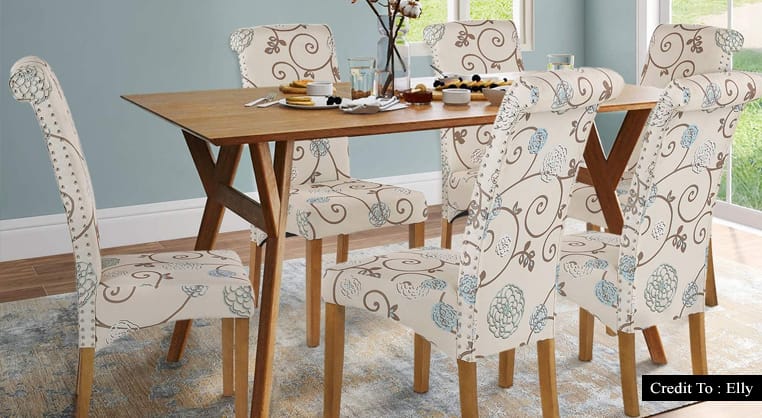 floral dining chairs
