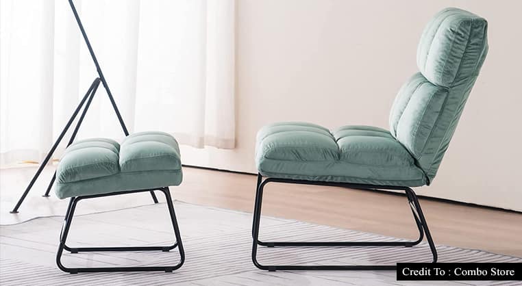 light green accent chair