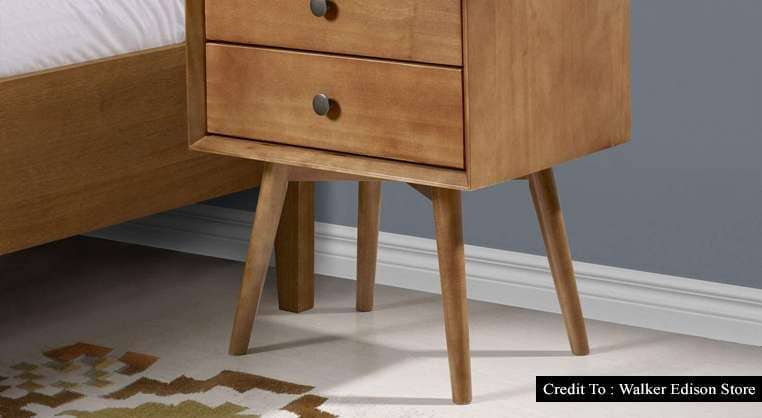 Mid Century Modern Bedside Table
