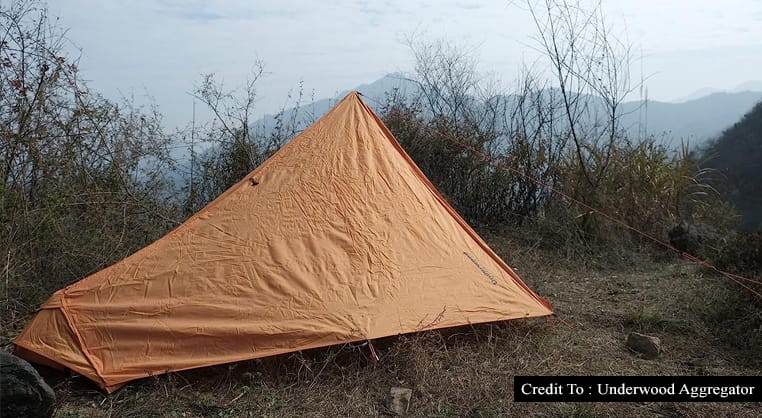 trekking pole tent