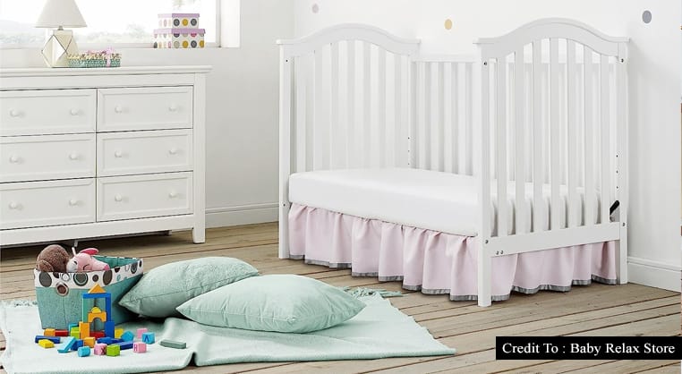white nursery dresser