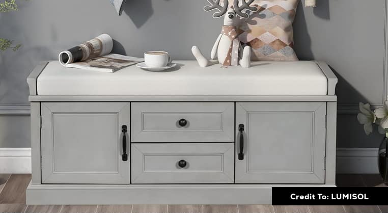 Mudroom Storage Bench
