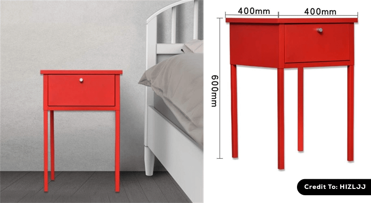 Red Nightstand