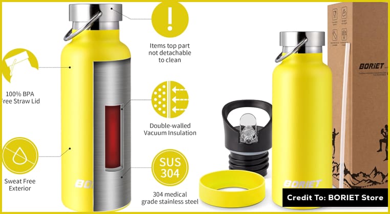 Yellow Hydro Flask