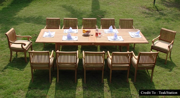 12 person dining table