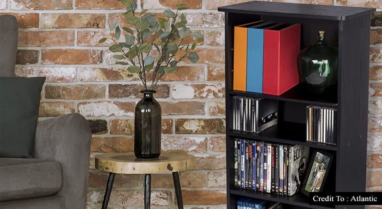 black media cabinet