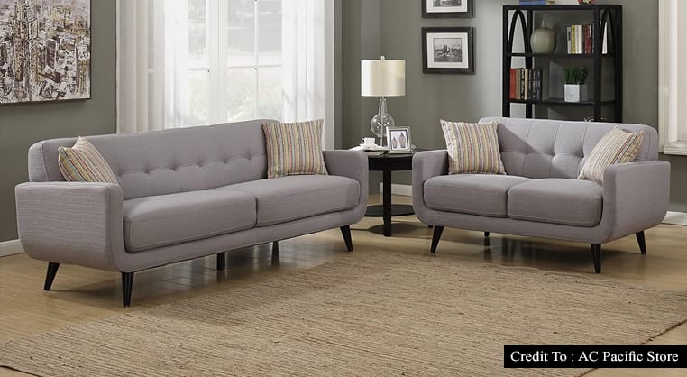 midcentury modern living room set