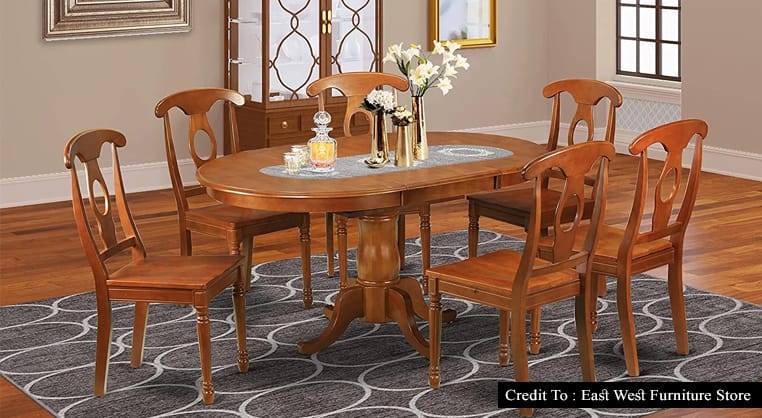 oval dining room sets