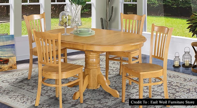 wooden dining chairs set of 4