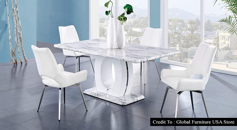 pedestal dining table rectangular