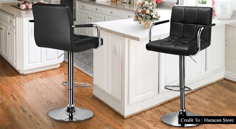 black counter chairs