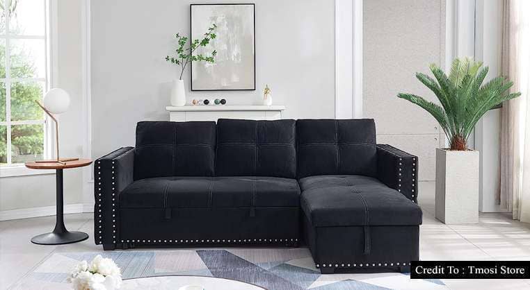 Couch Bed with Storage