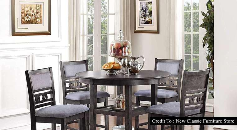 Counter Height Round Dining Set