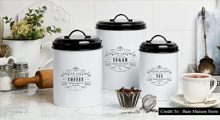 farmhouse kitchen canisters