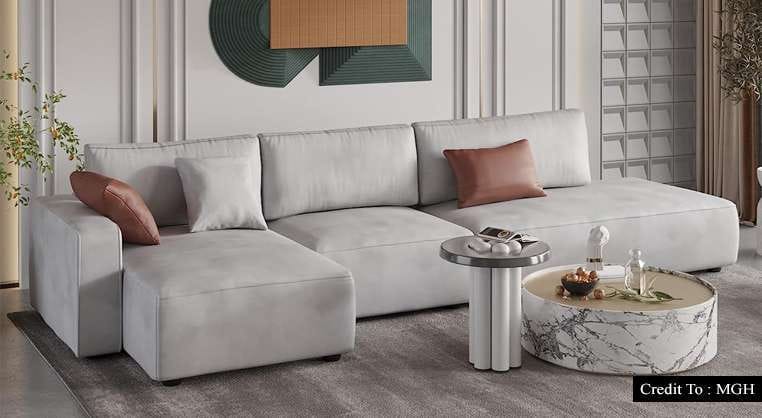 Leather Modular Sectional