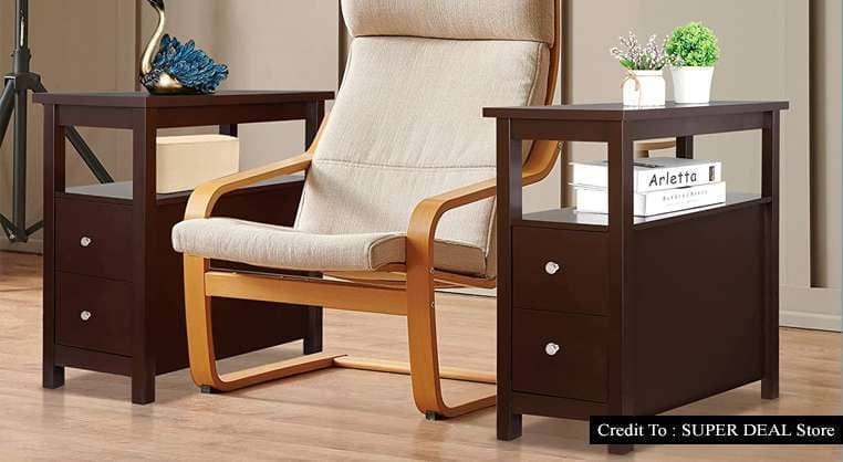 Living Room End Tables With Storage