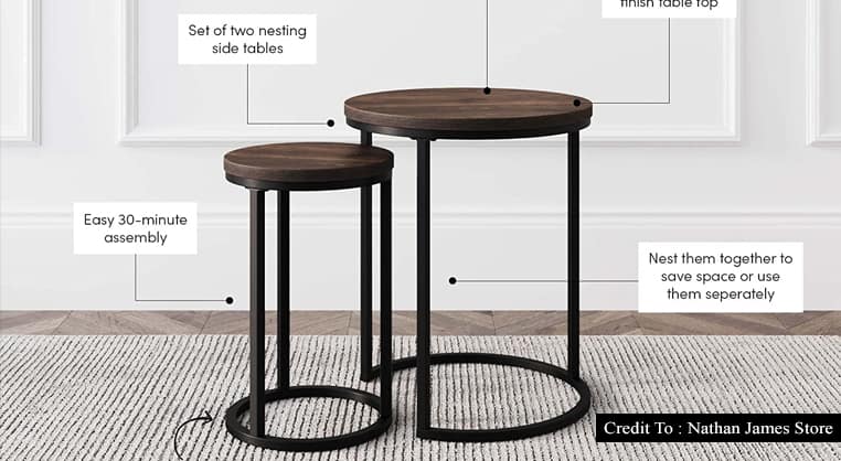 nesting end tables