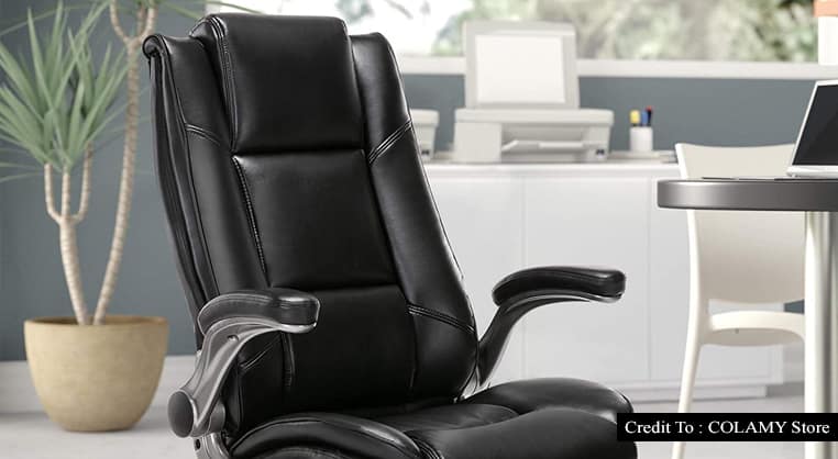 Office Chair with Flip up Arms