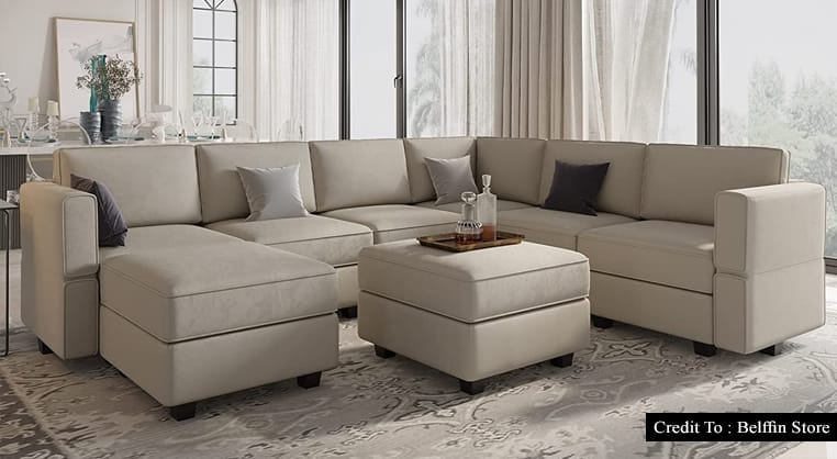 Oversized Sectional Couch