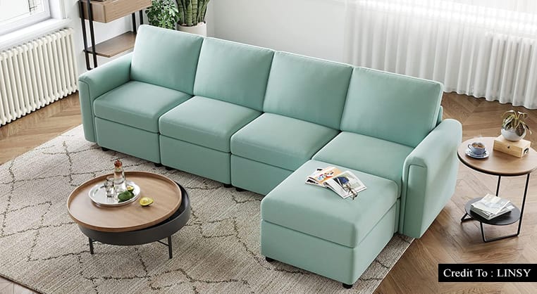 sectional with washable covers