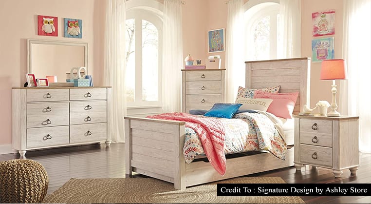 willowton nightstand with 2 drawer