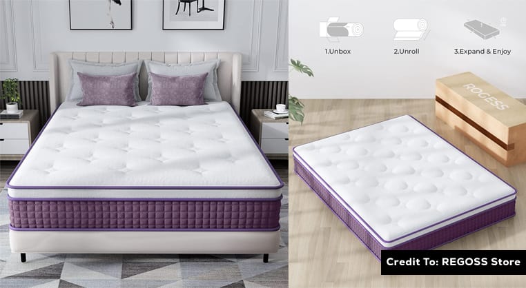 Purple King Size Mattress